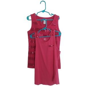 Sparkly Pink Tank Top Bundle